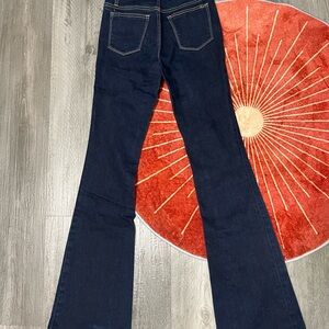 Henry & Belle Dark Blue Wide Leg Jeans